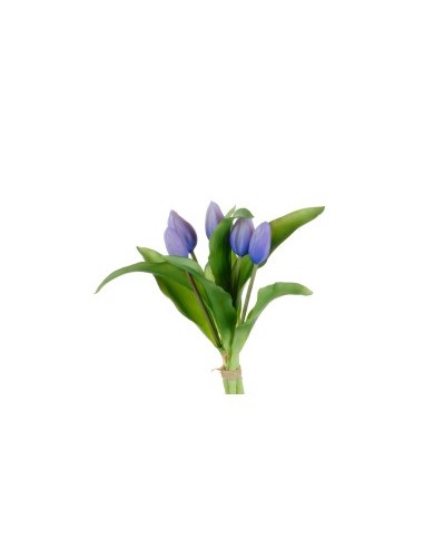 MAZZO 18120001-17 TULIPANO LAVANDA 5 FIORI su TreG Ingrosso