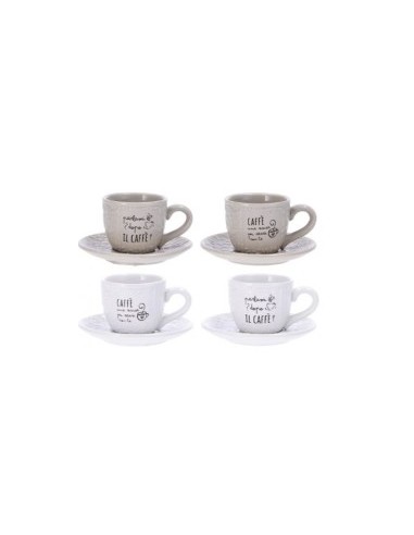 SET 2TZ CAFFE 78688 CON PIATTINO ASSORTITO su TreG Ingrosso