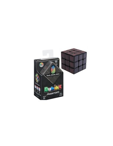 Rubik's Cubo di Rubik Phantom, Cubo 3x3 Originale con Tecnologia Termocromatica, Antistress e Rompicapo per Adulti e Bambini