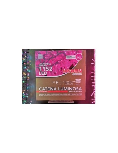 S/LUM 69389 CATENA 1152LED ROSA su TreG Ingrosso