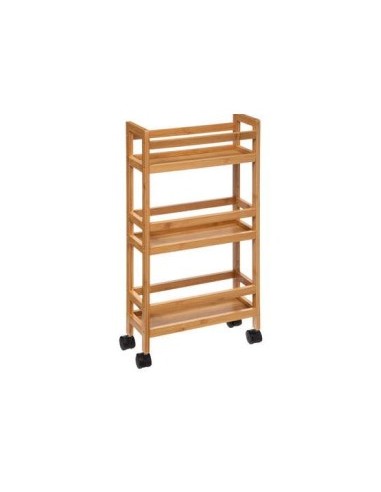 CARRELLO 174521 3 PIANI BAMBOO 36X15X75CM