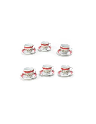 SET 6 TAZZINE 88297 90ML CON PIATTINO