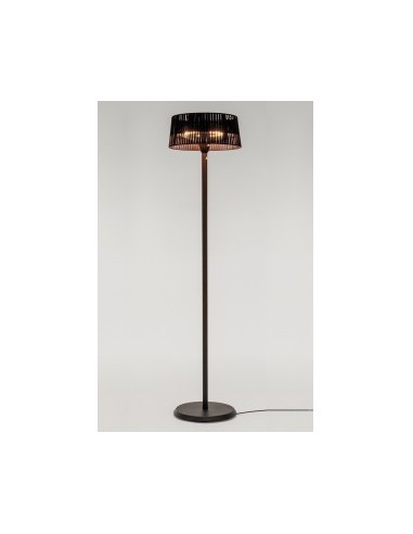 Lampada riscaldante 0781027 colore nero altezza 205CM in metallo