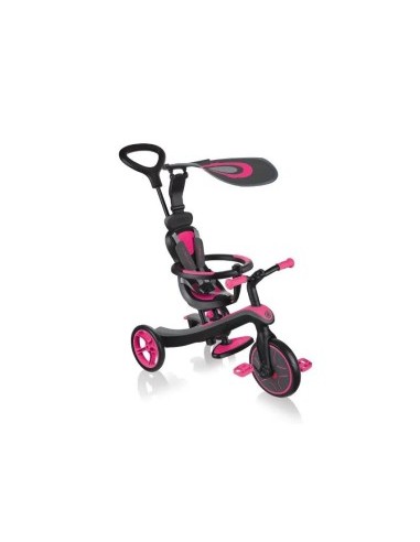 TRICICLO 632110 XPLORER TRIKE 4IN1 ROSA su TreG Ingrosso