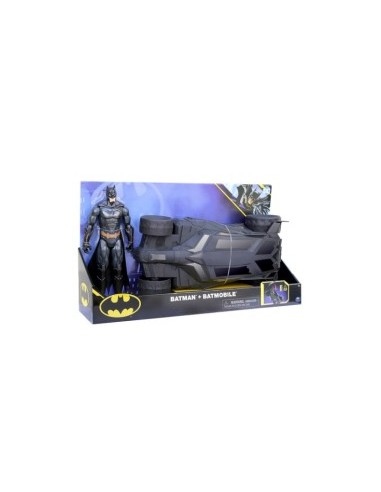 BATMAN BATMOBILE macchina per bambini action figure di Batman da 30 cm 3+ anni