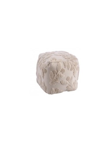 POUF 89898 ELIOT COTONE 45X45X45CM