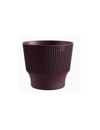 MINI VASO 15CM PLUM