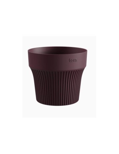 TINY VASO 12CM PLUM