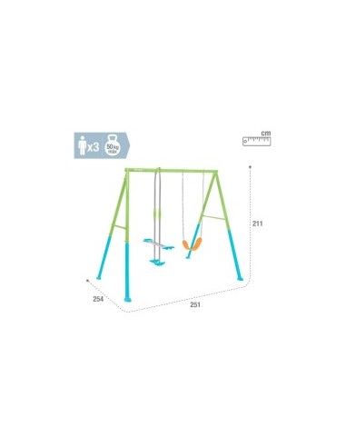 ALTALENA 44120 2 POSTI 251X254X211CM