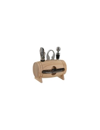 SET 5PZ SOMMELIER RC210717 SUPPORTO LEGNO