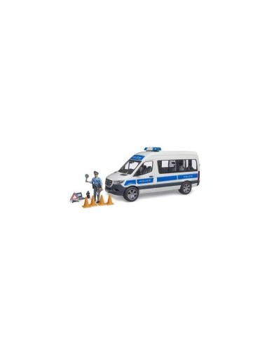 FURGONE POLIZIA 02683 SPRINTER CON PERSONAGGIO