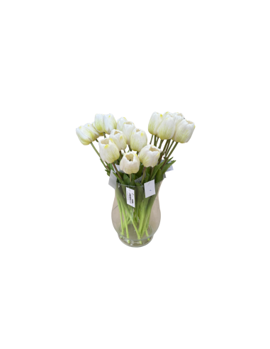 FIORE 18120005-36 TULIPANO BIANCO 45CM