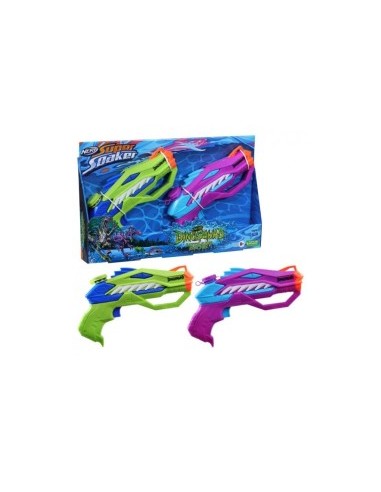 NERF F8436 SUPER SOAKER DINOSQUAD DUAL PACK