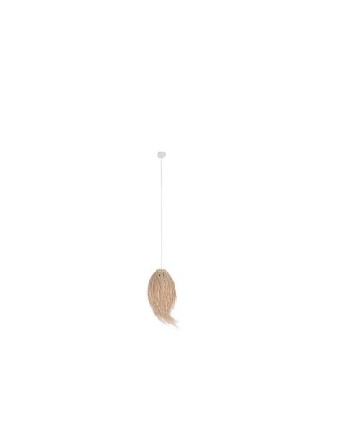 LAMPADARIO LA213696 RATTAN 34X34X38CM NATURALE