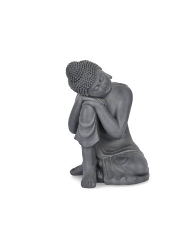 FIGURA BUDDHA 0790714 PATTAYA 36X34X50CM FIBRA DI VETRO