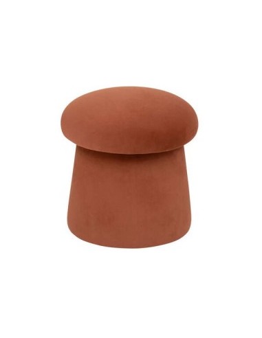 POUF 202219B NOA VELLUTO TERRACOTTA 37X40CM