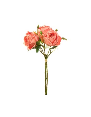 BOUQUET ROSE 270017491 44CM ROSA