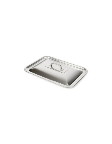 COPERCHIO RETTANGOLARE 35CM INOX 10562 su TreG Ingrosso