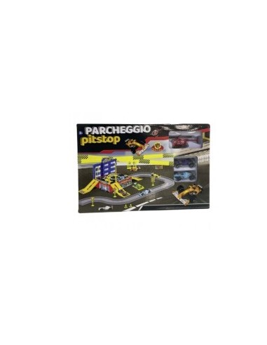 GARAGE 37270 PLAYSET CON PISTA 25X38CM