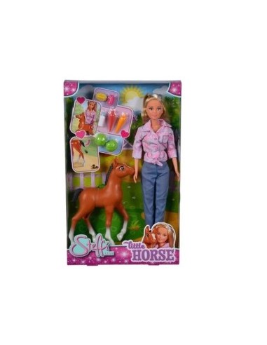 STEFFI 105733517 BAMBOLA CON CAVALLO