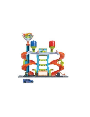 GIOCO HOT WHEELS LA MEGA TORRE DELL' AUTOLAVAGGIO CON 1 MACCHINA COLOR SHIFTERS