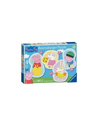 PEPPA PIG 06956 SET 4 PUZZLE 10/12/14/16PZ