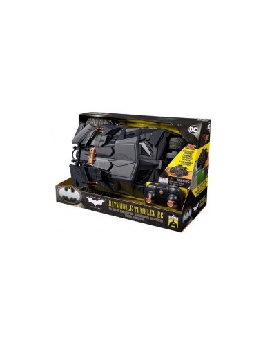 DC Comics Batman, Batmobile Radiocomandata "Batman il Cavaliere Oscuro", Scala 1:15 con Radiocomando per Bambini 3+ Anni