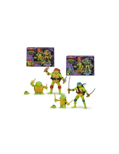 NINJA TURTLES TU819000 SET 3 PERSONAGGI ASSORTITI