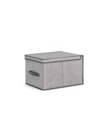 SCATOLA 0213076 TIDY 30X40X25CM CON COPERCHIO GRIGIO