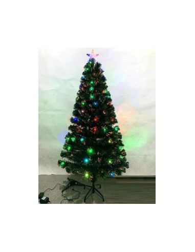 ALBERO H90CM FIBRE OTTICHE E LUCI LED MULTICOLOR su TreG Ingrosso