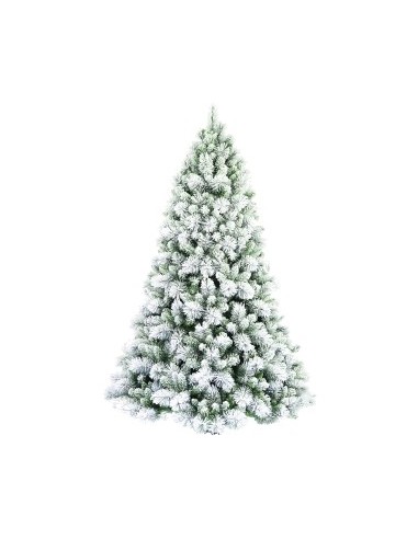 ALBERO WHITE EMPIRE 225CM FLOCCATO su TreG Ingrosso