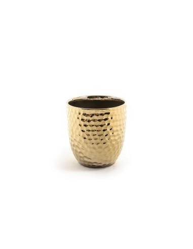 VASO 22763 CERAMICA ORO 13X14CM