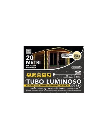 TUBO LUCE 69593 200LED BIANCO CALDO DA ESTERNO