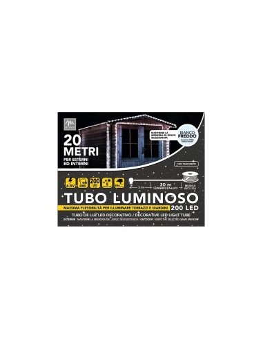 TUBO LUCE 69630 200LED BIANCO DA ESTERNO