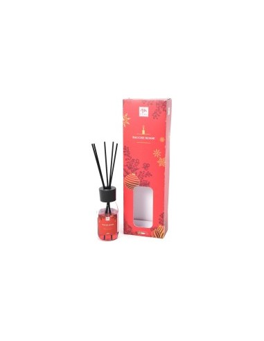 DIFFUSORE 52882 BACCHE ROSSE 125ML CON BACCHETTE