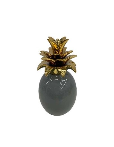 ANANAS 151150 GRIGIO GAMBO ORO 12X23CM