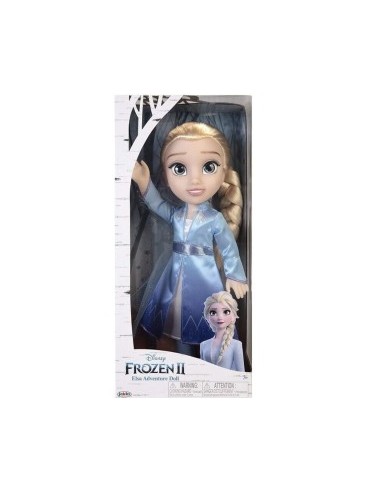 Frozen 2 bambola Elsa Adventure 38 cm, abiti da sogno, occhi scintillanti, Royal Reflection Eyes, ispirato al film