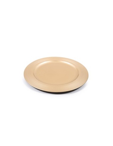 SOTTOPIATTO 05939 CIRCLE ORO D33CM