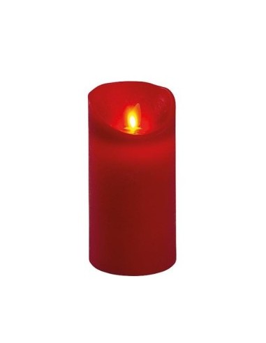 CANDELA 44371 ROSSA LED BIANCO CALDO 15CM