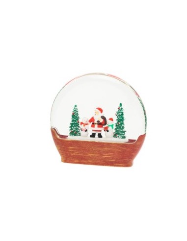 DECORAZIONE 74347 PAESAGGIO BABBO NATALE