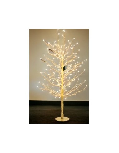 ALBERO 76327 TIGLIO CHAMPAGNE 1120MICROLED BIANCO CALDO 200CM