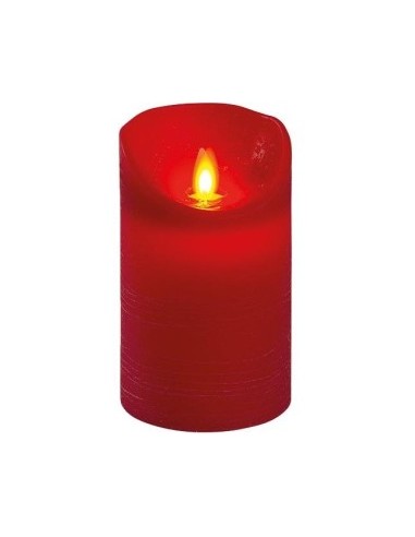 CANDELA 44364 ROSSA LED BIANCO CALDO 12,5CM