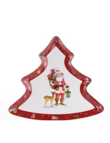 VASSOIO ALBERO 28CM GIFT NATALE