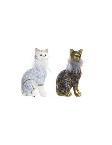 FIGURA GATTO FD205605 RESINA ASSORTITO 11,5X7X21CM su TreG Ingrosso