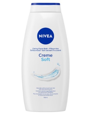 NIVEA BAGNO CREME SOFT 750ML