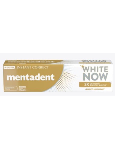 MENTADENT DENT.WHITE NOW CORRECT 75ML