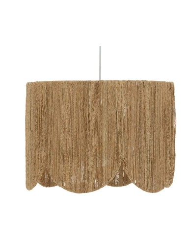 LAMPADARIO 200040 METALLO/IUTA 38X28CM NATURALE