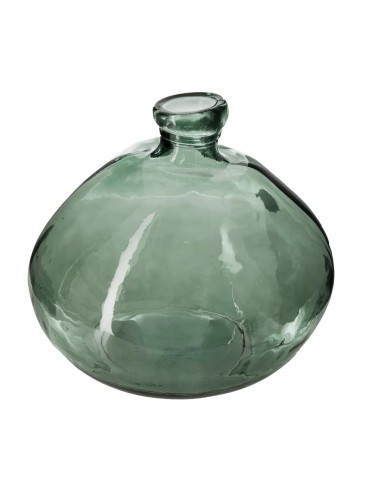 VASO 155690F VETRO RICICLATO VERDE KAKI 45X50CM