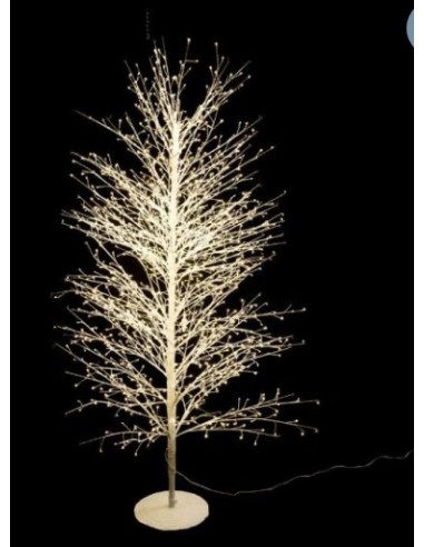 ALBERO 59584 MICROLED BIANCO H150CM 1300LED BIANCO CALDO