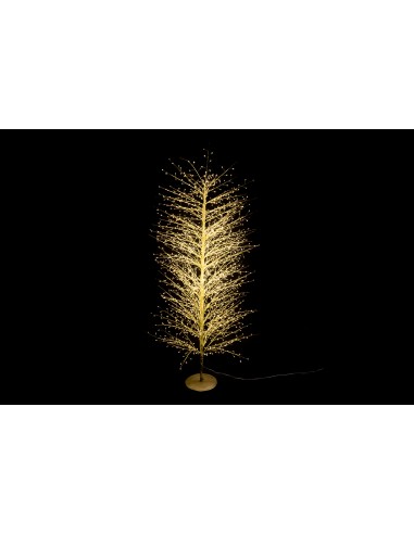 ALBERO 59683 MICROLED GOLD H210CM 2400LED BIANCO CLADO